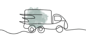 Delivery Line Art